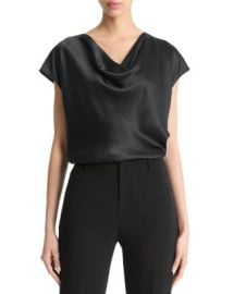 Vince Cowl Neck Silk Blouse Bloomingdales at Bloomingdales