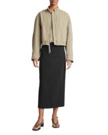 Vince Cropped Bomber Jacket Bloomingdales at Bloomingdales