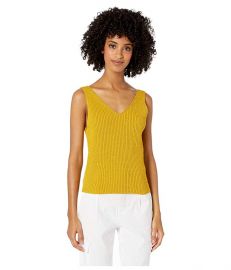 Vince Directional Rib Tank Top at Zappos