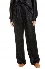 Vince Dot Print Silk Pants   Nordstrom at Nordstrom