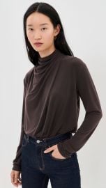 Vince Draped Cowl Blouse | Shopbop at Shopbop