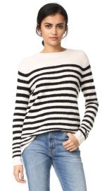 Vince Engineered Striped Pullover at Shopbop