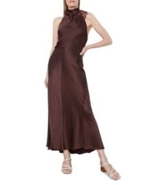 Vince Feather Draped Maxi Dress Bloomingdales at Bloomingdales