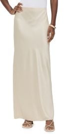 Vince Fluid Satin Column Skirt Bona 12 at Shopbop