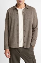 Vince Houndstooth Button-Up Shirt at Nordstrom