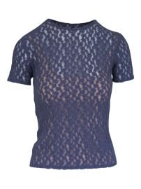 Vince Lace T-shirt | Blue | FARFETCH at Farfetch