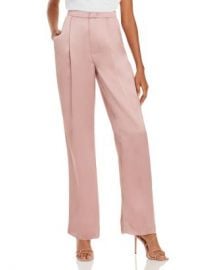 Vince Liquid Shine Straight Leg Pants  Women - Bloomingdale s at Bloomingdales