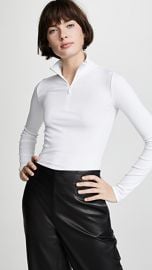 Vince Long Sleeve Half Zip Pullover at Shopbop