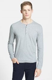 Vince Long Sleeve Knit Henley at Nordstrom