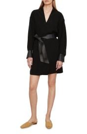 Vince Long Sleeve Recycled Wool Blend Dress at Nordstrom