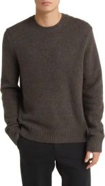 Vince Mélange Crewneck Wool Blend Sweater at Nordstrom