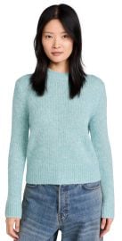 Vince Multicolor Marl Crew Neck Pullover Wave Gem Marl L at Shopbop