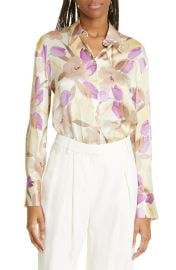 Vince Nouveau Magnolia Silk Blouse at Nordstrom