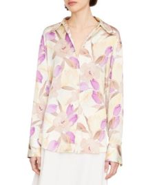 Vince Nouveau Magnolia Silk Floral Blouse Bloomingdales at Bloomingdales