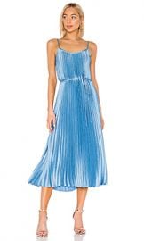 Vince Pleated Cami Dress in Blue Pumice from Revolve com at Revolve