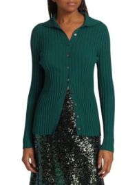 Vince Rib Knit Cardigan on SALE at Saks Off 5th