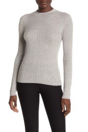 Vince Ribbed Cashmere Top at Nordstrom Rack