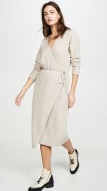 Vince Ribbed Wrap Dress at Shopbop