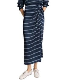 Vince Rugby Stripe Gathered Skirt Bloomingdales at Bloomingdales