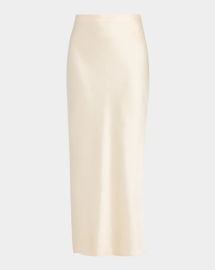 Vince Satin Bias Skirt at Neiman Marcus