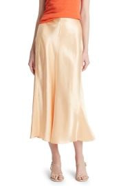 Vince Satin Panelled Slip Skirt at Nordstrom