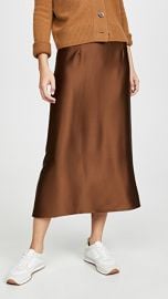 Vince Satin Slip Skirt at Shopbop