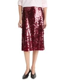 Vince Sequined Midi Skirt Bloomingdales at Bloomingdales