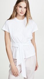 Vince Short Sleeve Wrap Tee at Shopbop