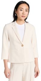 Vince Shrunken Blazer Off White 16 at Shopbop