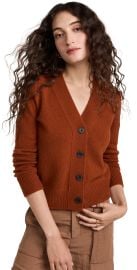 Vince Shrunken Button Cashmere Cardigan at Shopbop