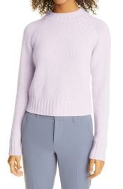 Vince Shrunken Mock Neck Cashmere Sweater at Nordstrom