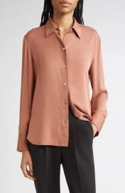 Vince Silk Shirt at Nordstrom