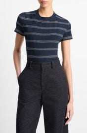 Vince Stripe Rib Sweater at Nordstrom