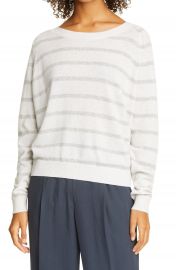 Vince Stripe Wool  amp  Cashmere Sweater   Nordstrom at Nordstrom