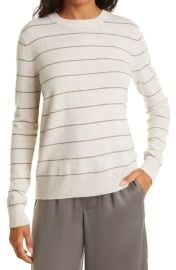 Vince Stripe Wool amp Cashmere Sweater at Nordstrom