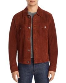 Vince Suede Trucker Jacket Bloomingdales at Bloomingdales