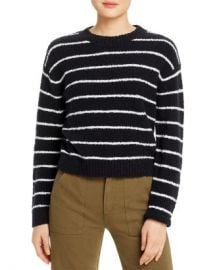 Vince Textured Striped Sweater   Bloomingdales at Bloomingdales