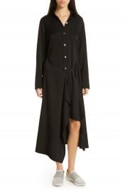 Vince Tie Front Shirtdress   Nordstrom at Nordstrom