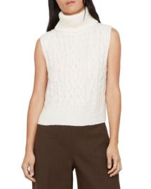 Vince Twisted Cable Knit Top Bloomingdales at Bloomingdales