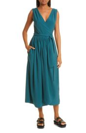 Vince V-Neck Wrap Dress at Nordstrom