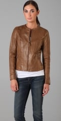 Vince Vintage Leather Jacket at Shopbop