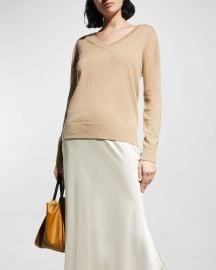 Vince Weekend V-Neck Cashmere Pullover Sweater at Neiman Marcus