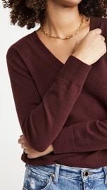 Vince Weekend V Neck Cashmere Sweater at Shopbop