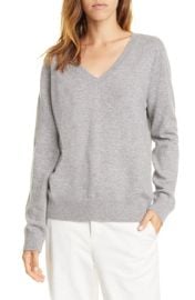 Vince Weekend V-Neck Cashmere Sweater at Nordstrom