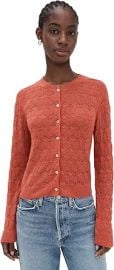 Vince Women's Lace Stitch Cardigan at Amazon