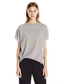 Vince Women s Cap Slv High Nk Pullover at Amazon