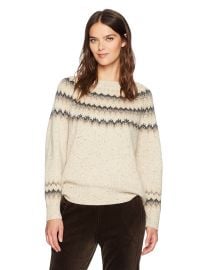 Vince Women s Fair Isle Raglan at Amazon