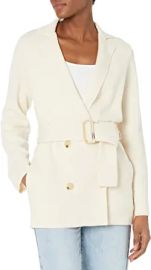 Vince Women39s Belted Sweater Coat at  Womens Clothing store at Amazon