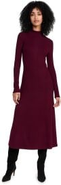 Vince Women39s Long Sleeve Mock Neck Dress at Amazon Womens Clothing store at Amazon