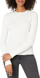 Vince Women39s Marled Rib Crew at  Womens Clothing store at Amazon